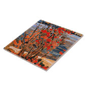 Thomson - Lake en Red Tree Tegeltje (Zijkant)