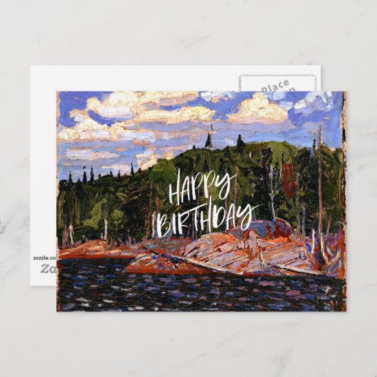 Thomson - Lakeside, Spring, Algonquin Park Briefkaart (Voorkant / Achterkant)