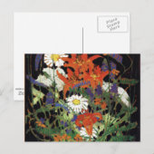 Thomson - Marguerite, Wood Lilies en Vetch Briefkaart (Voorkant / Achterkant)