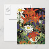 Thomson - Marguerites, Wood Lilies en Vetch Briefkaart (Voorkant / Achterkant)