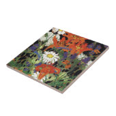 Thomson - Marguerites, Wood Lilies en Vetch Tegeltje (Zijkant)