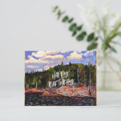 Thomson - Meerzijde, Lente, Algonquin Park Briefkaart (Staand voorkant)