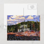 Thomson - Meerzijde, Lente, Algonquin Park Briefkaart (Voorkant / Achterkant)