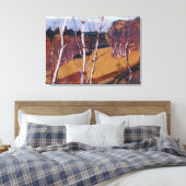 Thomson - Moonlight, Algonquin Park Canvas Afdruk (Insitu (Slaapkamer))