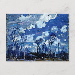 Thomson - Nocturne, The Birches Briefkaart