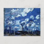 Thomson - Nocturne, The Birches Briefkaart (Voorkant)