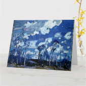 Thomson - Nocturne, The Birches, Kaart (Gele Bloem)