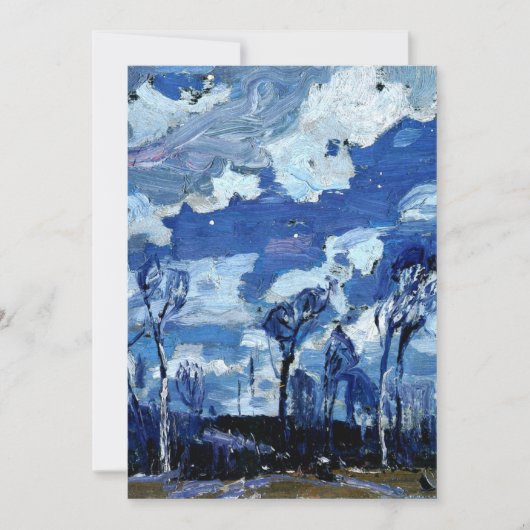 Thomson - Nocturne, The Birches Kaart (Voorkant)