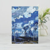 Thomson - Nocturne, The Birches Kaart (Staand voorkant)