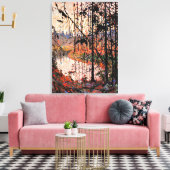 Thomson - Noordelijke rivier Canvas Afdruk (Insitu (Woonkamer))