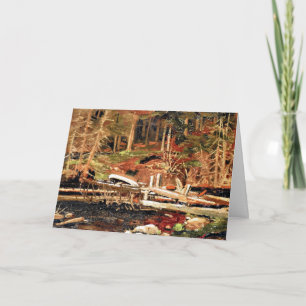 Thomson - Old Lumber Dam, Algonquin Park Kaart