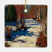 Thomson - Pad achter Mowat Lodge Keramisch Ornament (Achterkant)