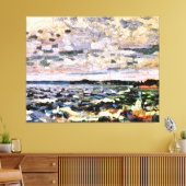 Thomson - Parry Sound Harbour, populair schilderij Canvas Afdruk (Insitu (Woonkamer))
