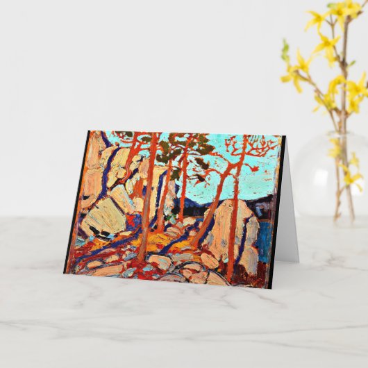 Thomson - Pine Cleft Rocks Kaart (Gele Bloem)