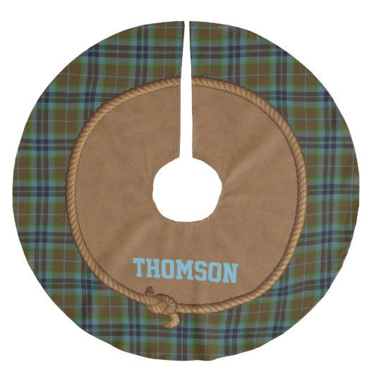 Thomson Pset Western Thlekte kerstboomrok Kerstboom Rok (Voorkant)