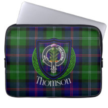 Thomson Schotse Clan Tartan en Wapen 