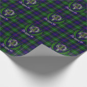Thomson Scottish Clan Tartan & Crest Cadeaupapier (Hoek)
