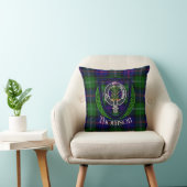 Thomson Scottish Clan Tartan & Crest Kussen (Stoel)
