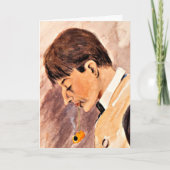 Thomson - Self-Portrait (na een dag in Tacoma) Kaart (Voorkant)