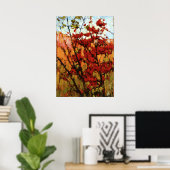 Thomson - Soft Maple in het najaar Poster (Thuiskantoor)