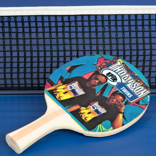 THOMSON SPIN TWINS. Pingpongpaddle Tafeltennisbatje (Insitu)