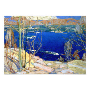 Thomson - Spring Ice, mooi kunstlandschapsschilder Foto Afdruk