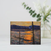 Thomson - Sunset, Canoe Lake Briefkaart (Staand voorkant)
