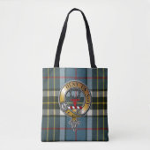 Thomson Tartan & Badge Tote Bag (Voorkant)