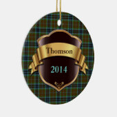 Thomson Tartan Pset Custom ornament (Rechts)
