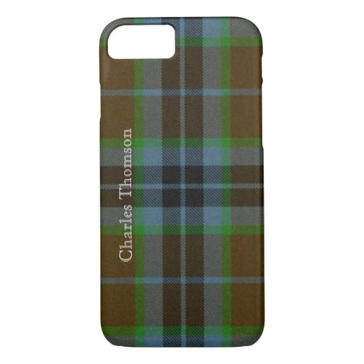 Thomson Tartan Pset iPhone 7 Hoesje (Achterkant)