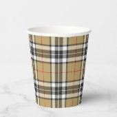 Thomson Tartan Scottish Pset Pattern Cups Papieren Bekers (Rechts)