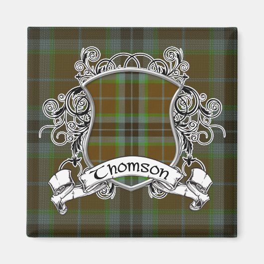 Thomson Tartan Shield Magneet (Voorkant)