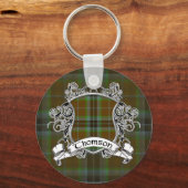 Thomson Tartan Shield Sleutelhanger (Voorkant)