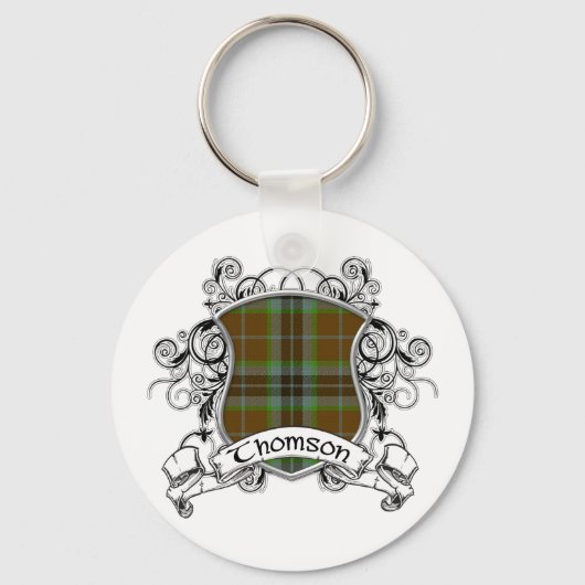 Thomson Tartan Shield Sleutelhanger (Voorkant)