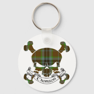 Thomson Tartan Skull Sleutelhanger