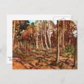 Thomson - Uitzicht van Algonquin Park Briefkaart (Voorkant / Achterkant)