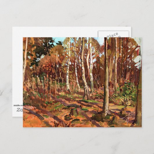 Thomson - Uitzicht van Algonquin Park Briefkaart (Voorkant / Achterkant)