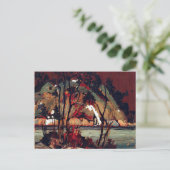 Thomson - Vroege lente in het meer van Cauchon Briefkaart (Staand voorkant)