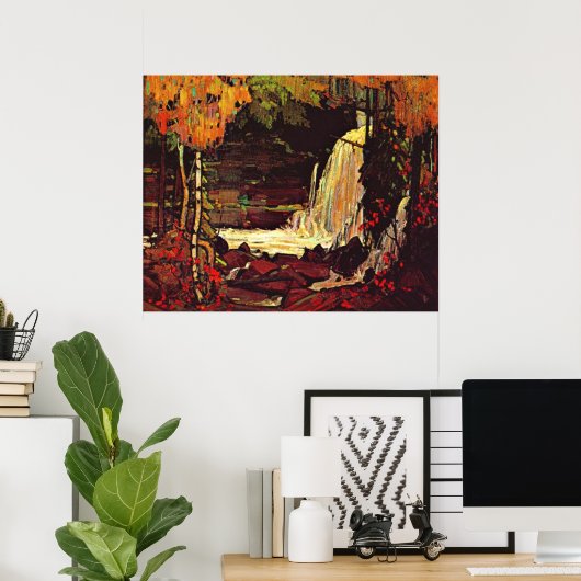 Thomson - Waterval in het bos Poster (Thuiskantoor)