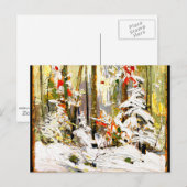 Thomson - Wood Interior, Winter Briefkaart (Voorkant / Achterkant)