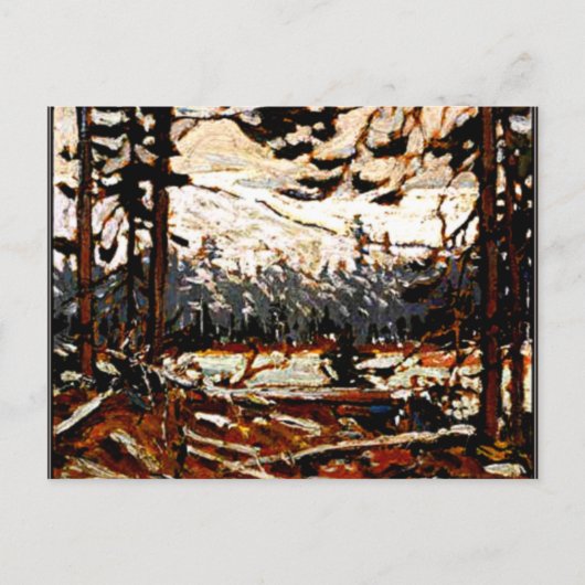 Thomson - Woodland Interior, Algonquin Park Briefkaart (Voorkant)
