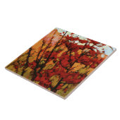 Thomson - Zachte esdoorn in de herfst Tegeltje (Zijkant)