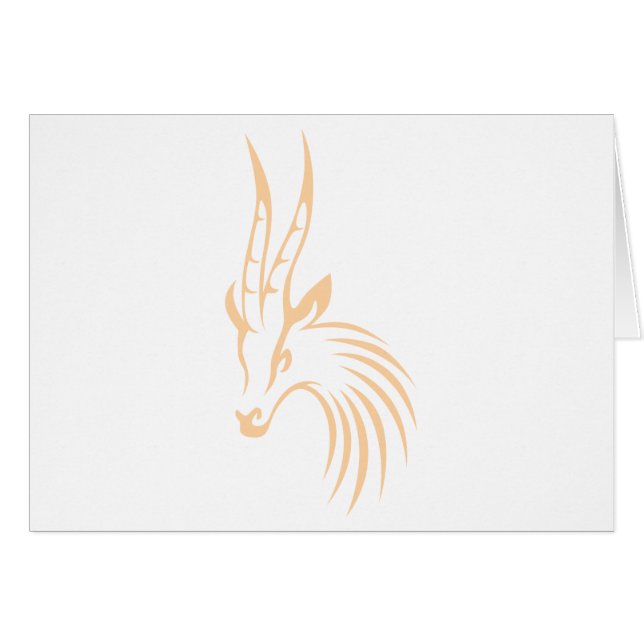 Thomson's Gazelle in Swish Drawing Style (Voorkant Horizontaal)