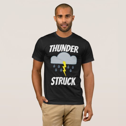 THONDER STRUCK  T-shirts (Voorkant volledig)