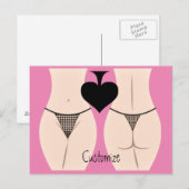 Thong Panty Spade Thunder_Cove Briefkaart (Voorkant / Achterkant)