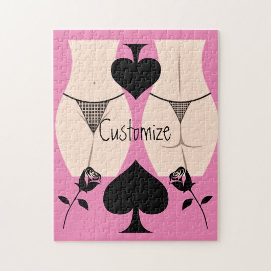 Thong Panty Spade Thunder_Cove Legpuzzel (Verticaal)