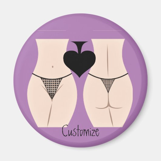 Thong Panty Spade Thunder_Cove Magneet (Voorkant)