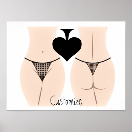 Thong Panty Spade Thunder_Cove Poster (Voorkant)