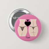 Thong Panty Spade Thunder_Cove Ronde Button 5,7 Cm (Voorkant /achterkant)