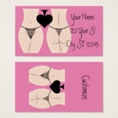 Thong Panty Spade Thunder_Cove Visitekaartje (Voorkant /achterkant)